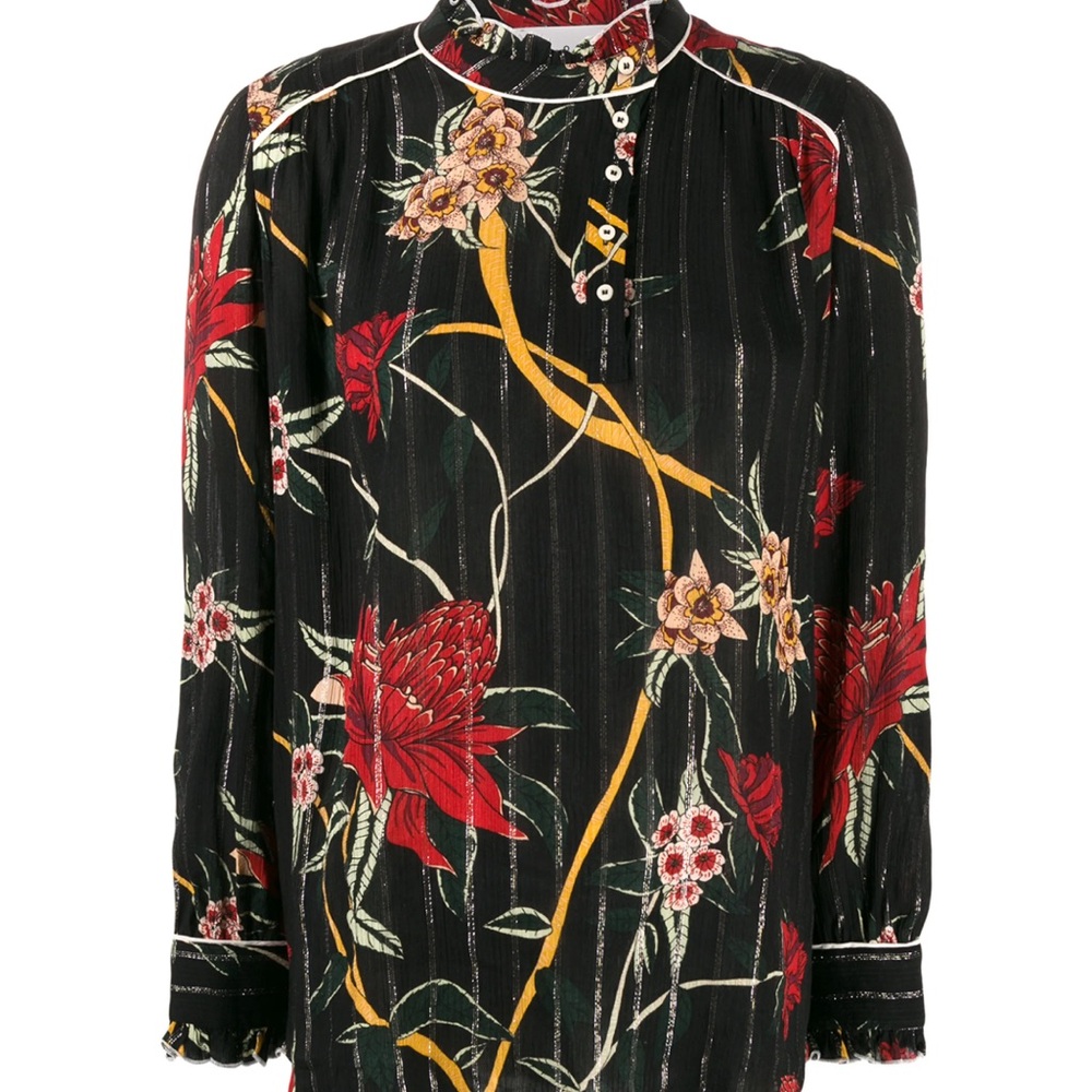 Ba&Sh Paulin floral top